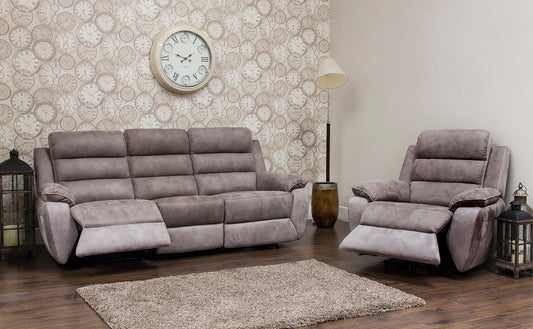 Urban Fabric Sofa Smoke Grey by Sofahouse