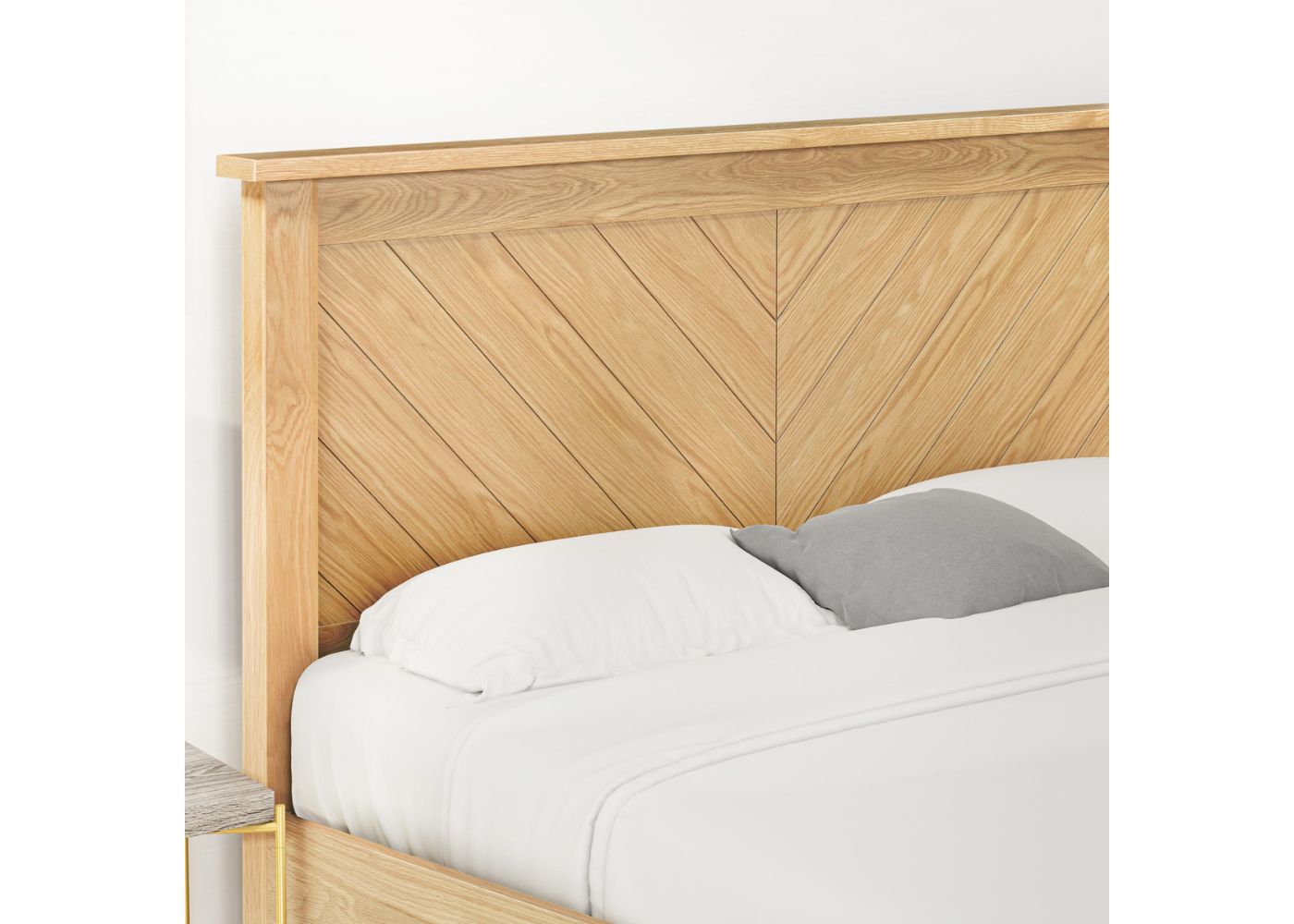 Kenji Oak Bedframe Range by Limelight Head