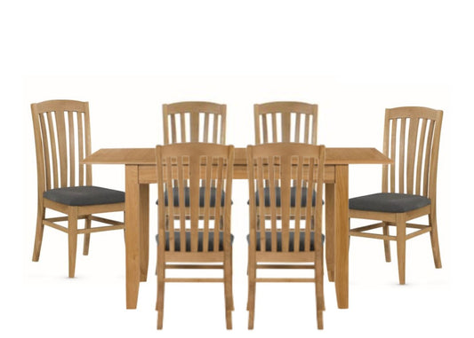 Kilkenny Oak 120cm Extension Dining Range by Annaghmore