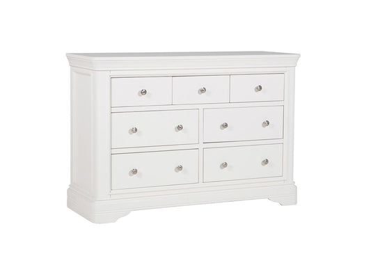 Mabel 7-Drawer Dressing Chest in Bone by Vida Living