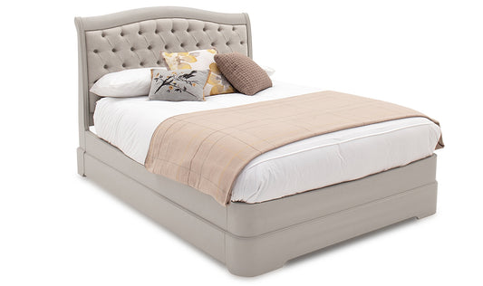 Mabel 5ft Bed with Upholstered Headboard by Vida Living 