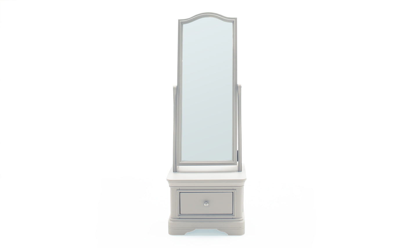 Mabel Cheval Mirror in Taupe by Vida Living 