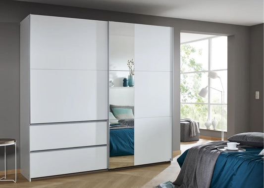 Sevilla Mirrored Sliding Wardrobe Range by Rauch