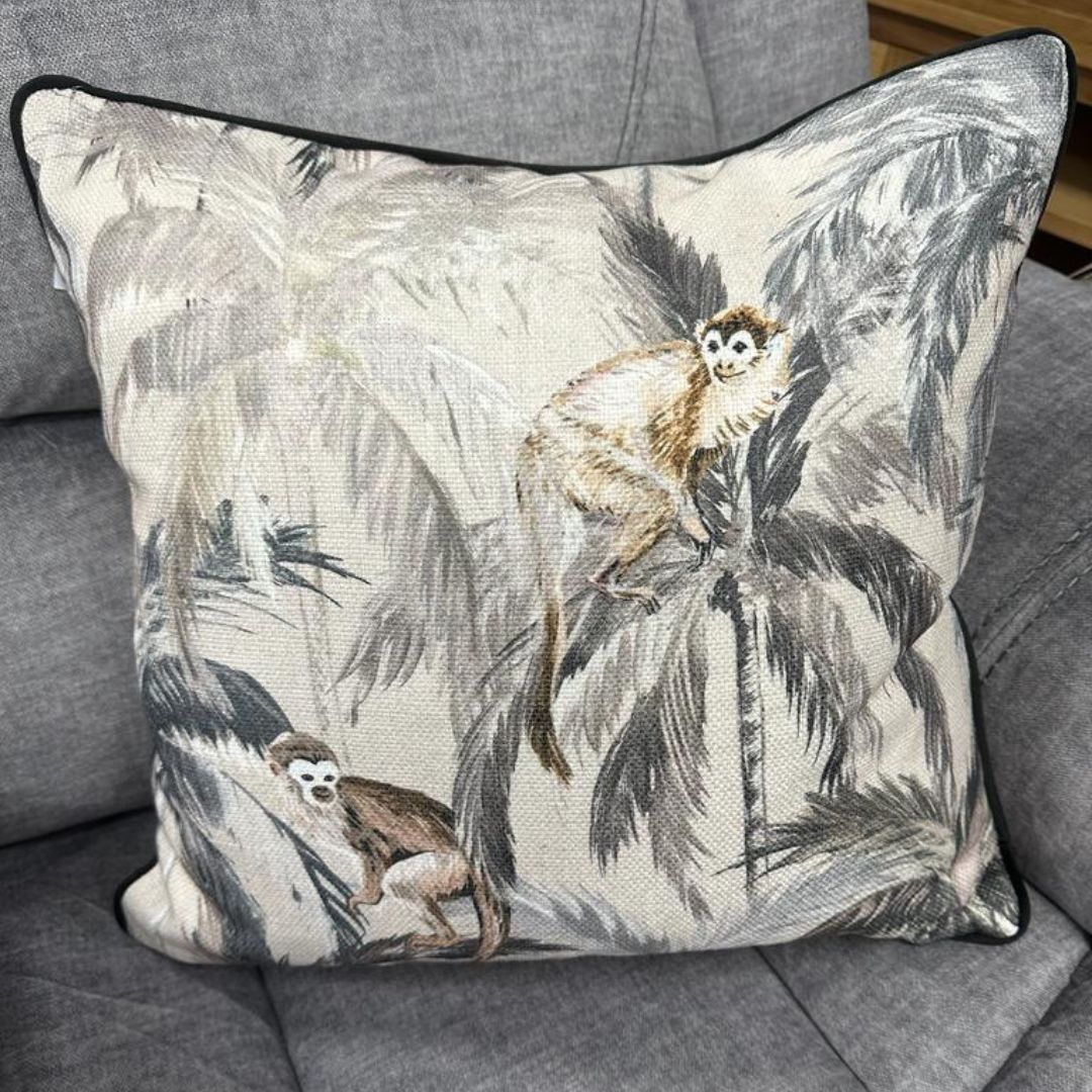 Beige Safari Cushion Sofa