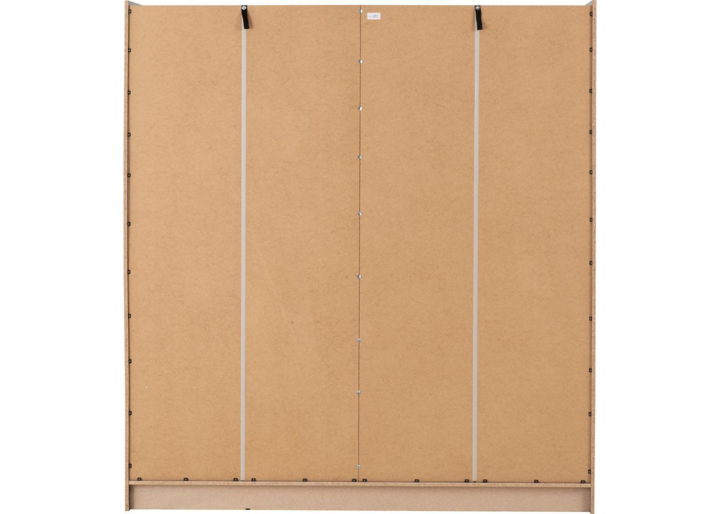 Nevada Black Gloss 2-Door Sliding Wardrobe by Wholesale Beds Back
