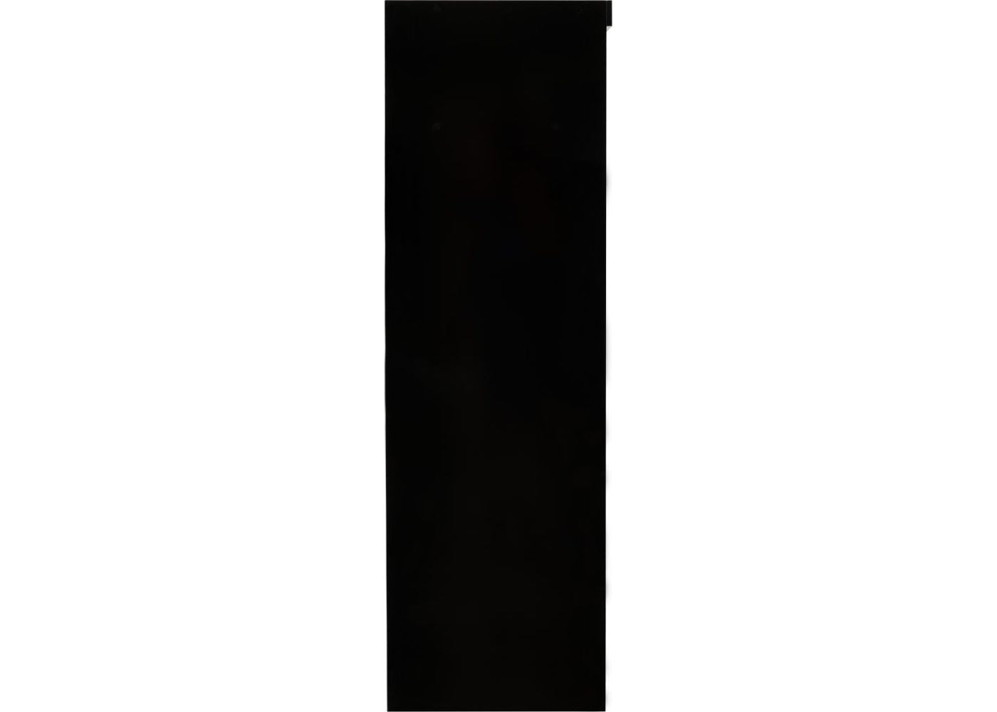 Nevada Black Gloss 2-Door Sliding Wardrobe by Wholesale Beds Side