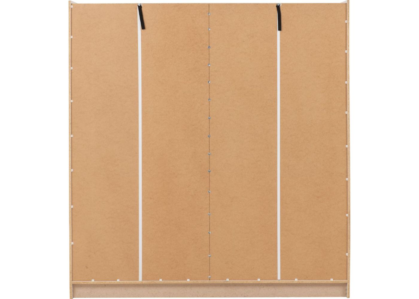 Nevada White Gloss 2-Door Sliding Wardrobe by Wholesale Beds & Furniture Back