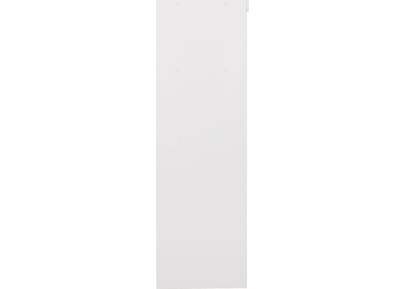 Nevada White Gloss 3-Door Sliding Wardrobe by Wholesale Beds & Furniture Side