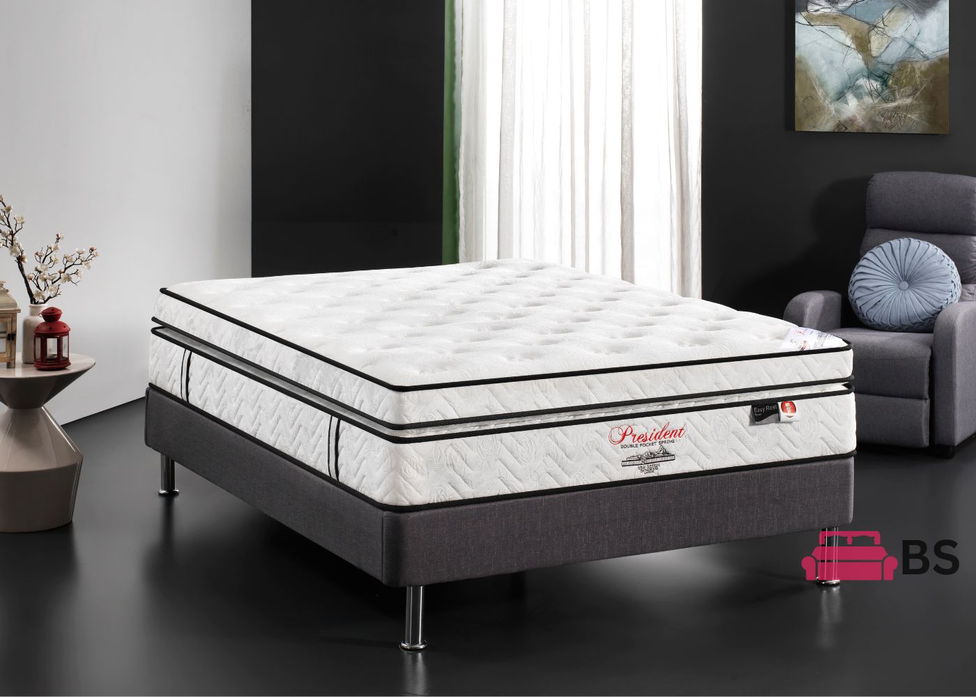 President Double Pocket Mattress Range by Brennans Room Image