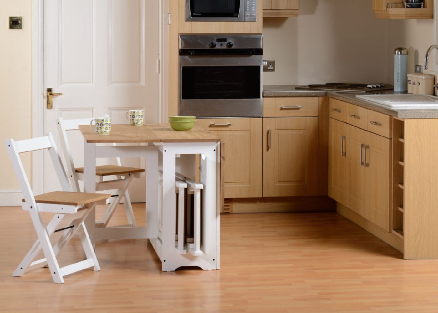 Santos White Butterfly Dining Set by Wholesale Beds Chairs Under Room Image