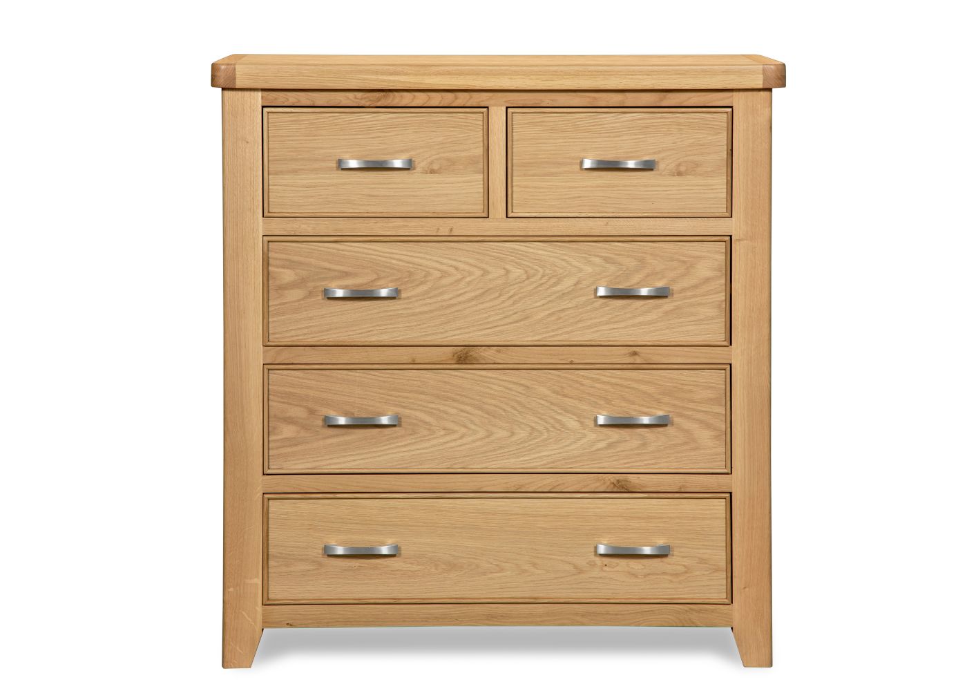 Sligo Oak 2-Over-3 Drawer Chest by Honey B