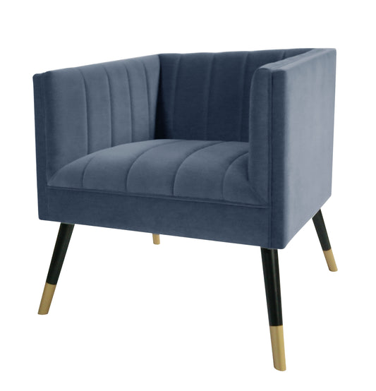 Jackson Navy Tub Chair by Derrys - bedsandsofas.ie