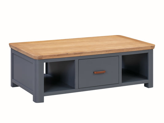 Treviso Large Coffee Table in Midnight Blue by Annaghmore