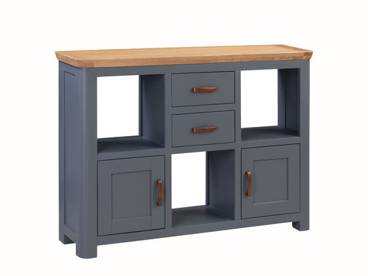 Treviso Low Display Unit in Midnight Blue by Annaghmore