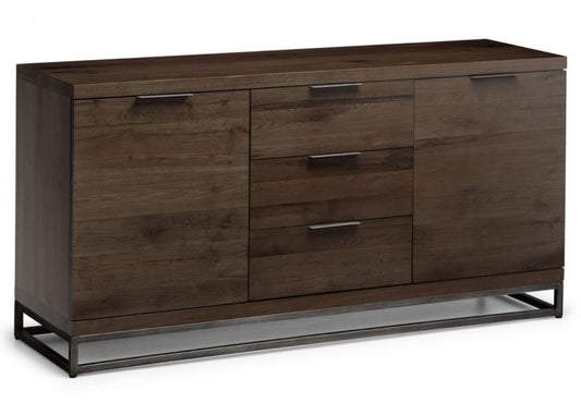 Brooklyn Dark Oak Sideboard by Julian Bowen