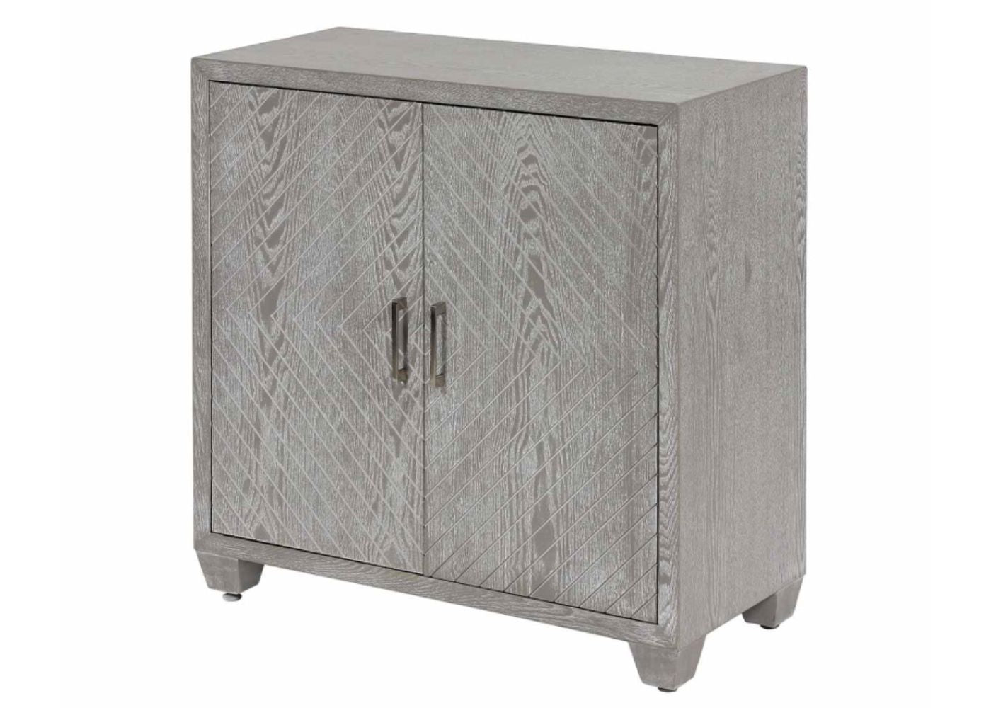 Venus Grey 2-Door Cabinet by CIMC Angle